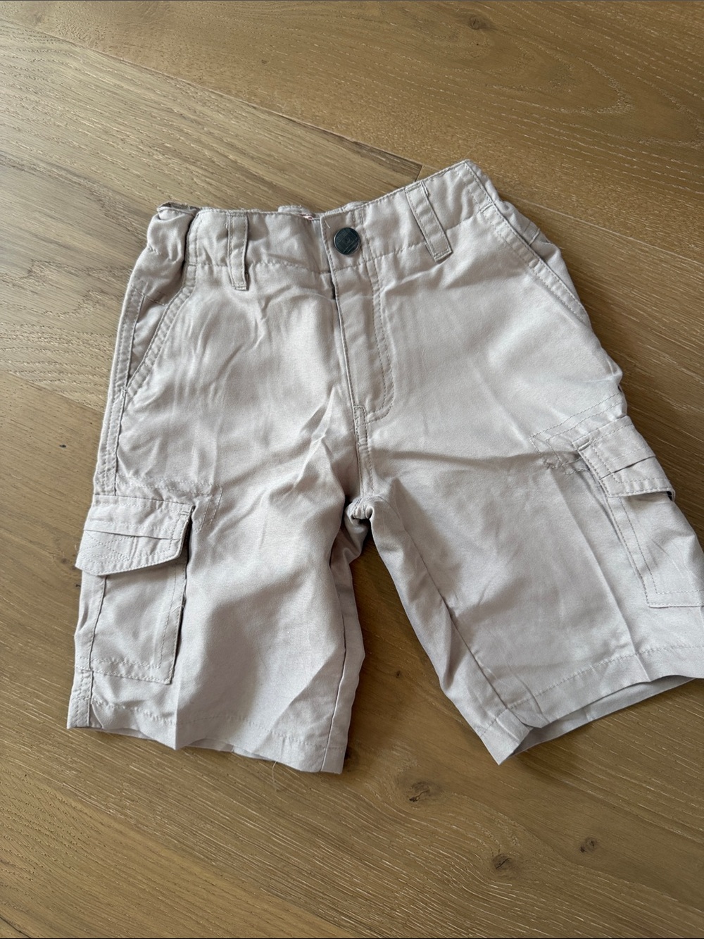 Micros Kids Cargo Shorts - Light Tan